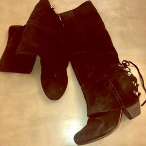 Suede naughty monkey boots